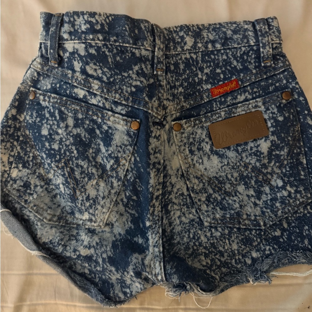 Wrangler Women's Blue Denim Shorts